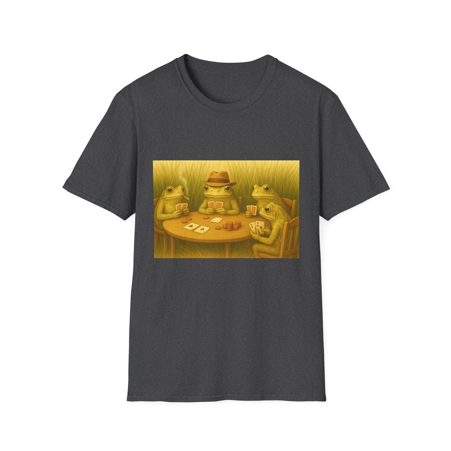 Frog Poker Unisex Tee