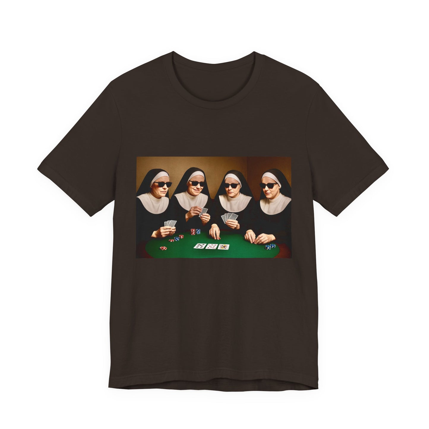 Funny Nuns Poker Tee