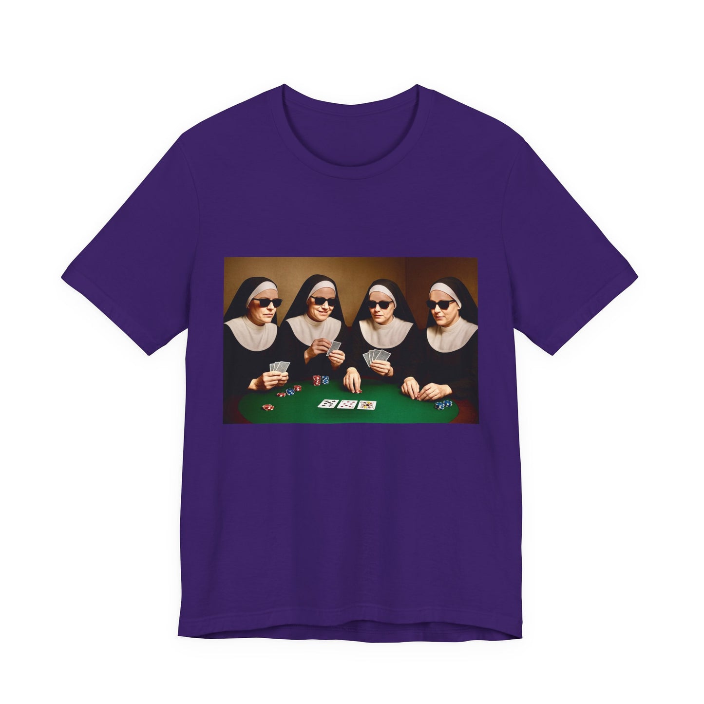 Funny Nuns Poker Tee
