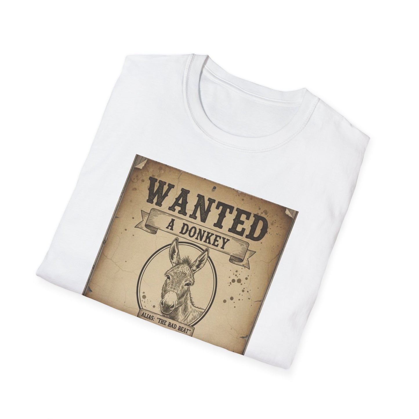 Funny Poker Donkey Unisex T-Shirt