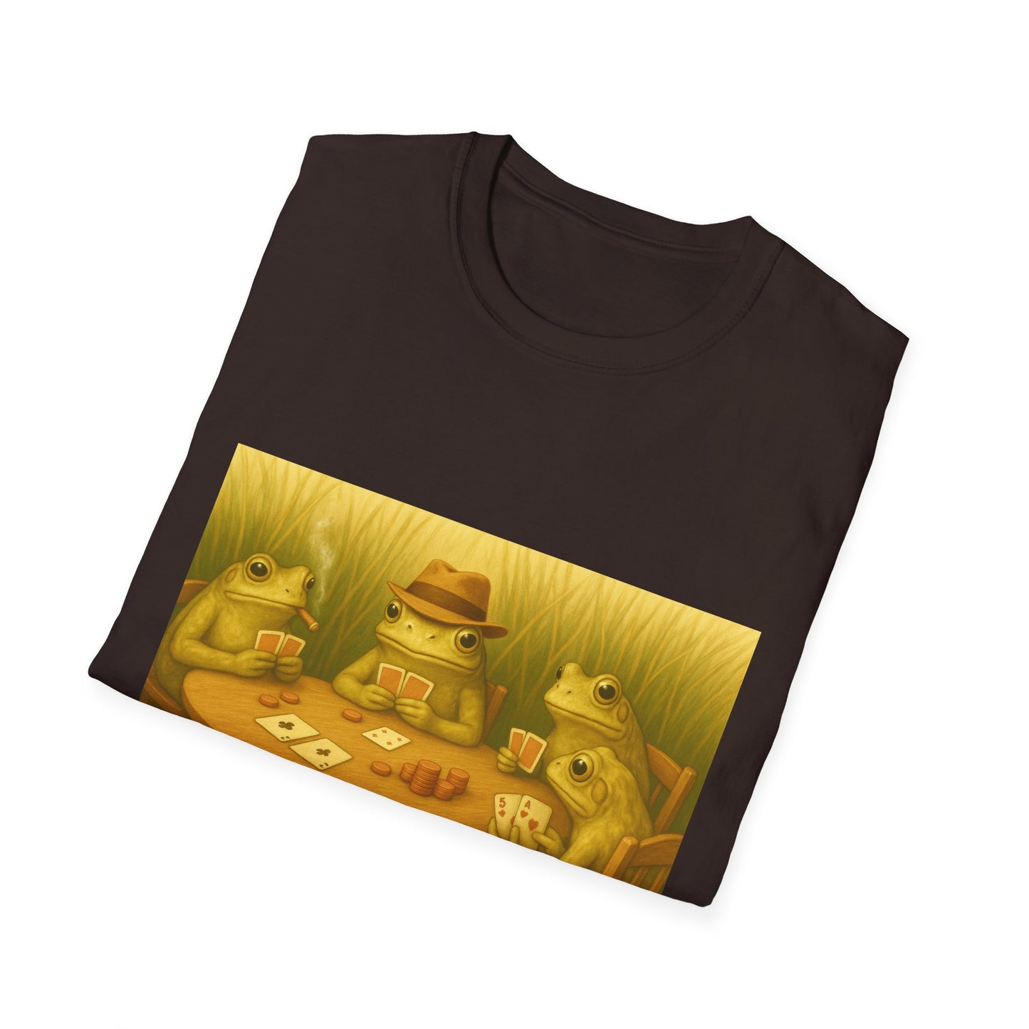 Frog Poker Unisex Tee