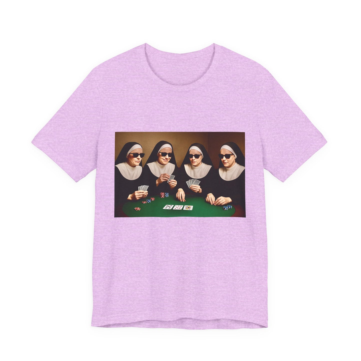 Funny Nuns Poker Tee