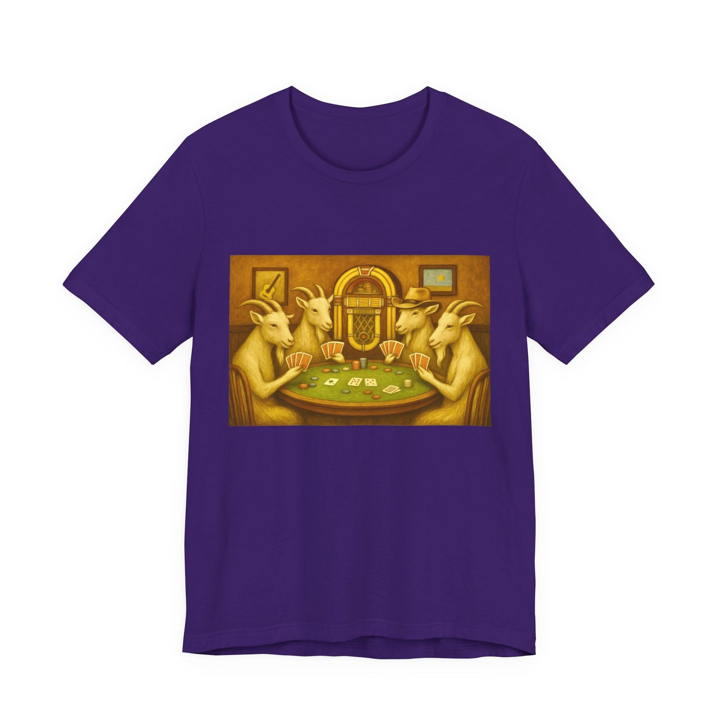 Goats Playing Poker Tee