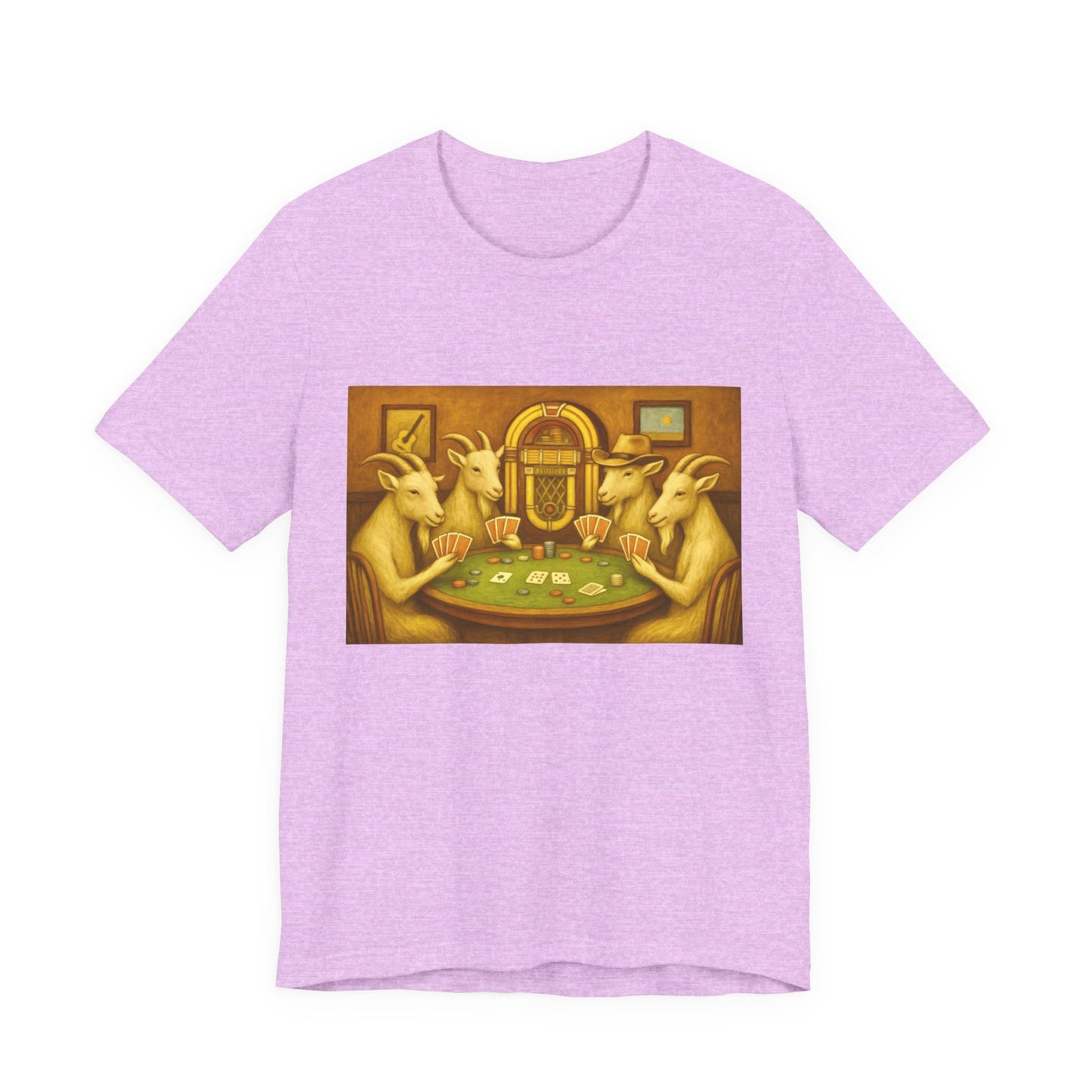 Goats Playing Poker Tee