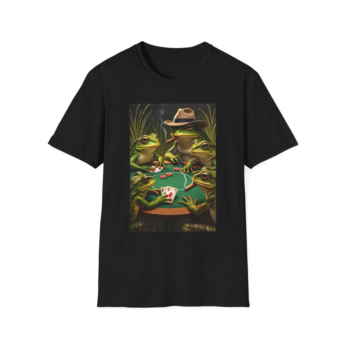 Frog Poker Unisex T-Shirt