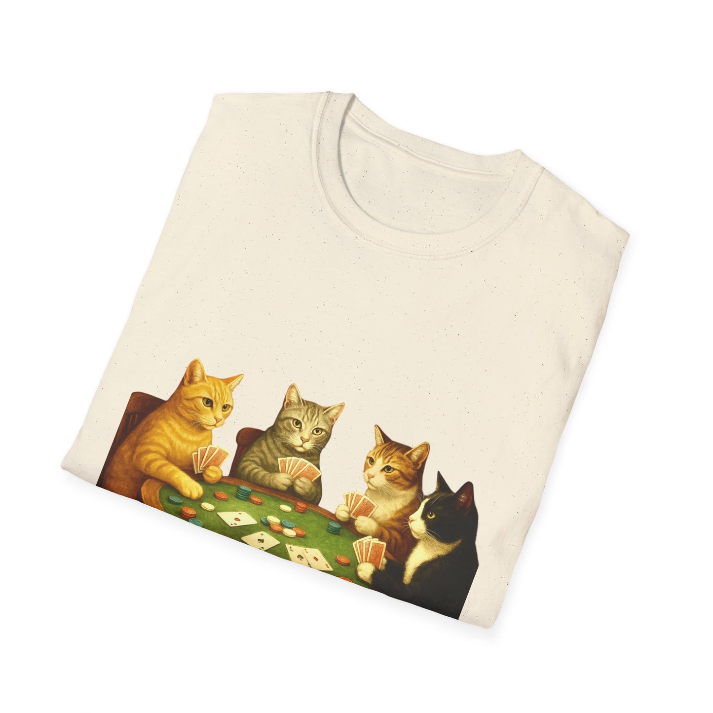 Cats Playing Poker Tee
