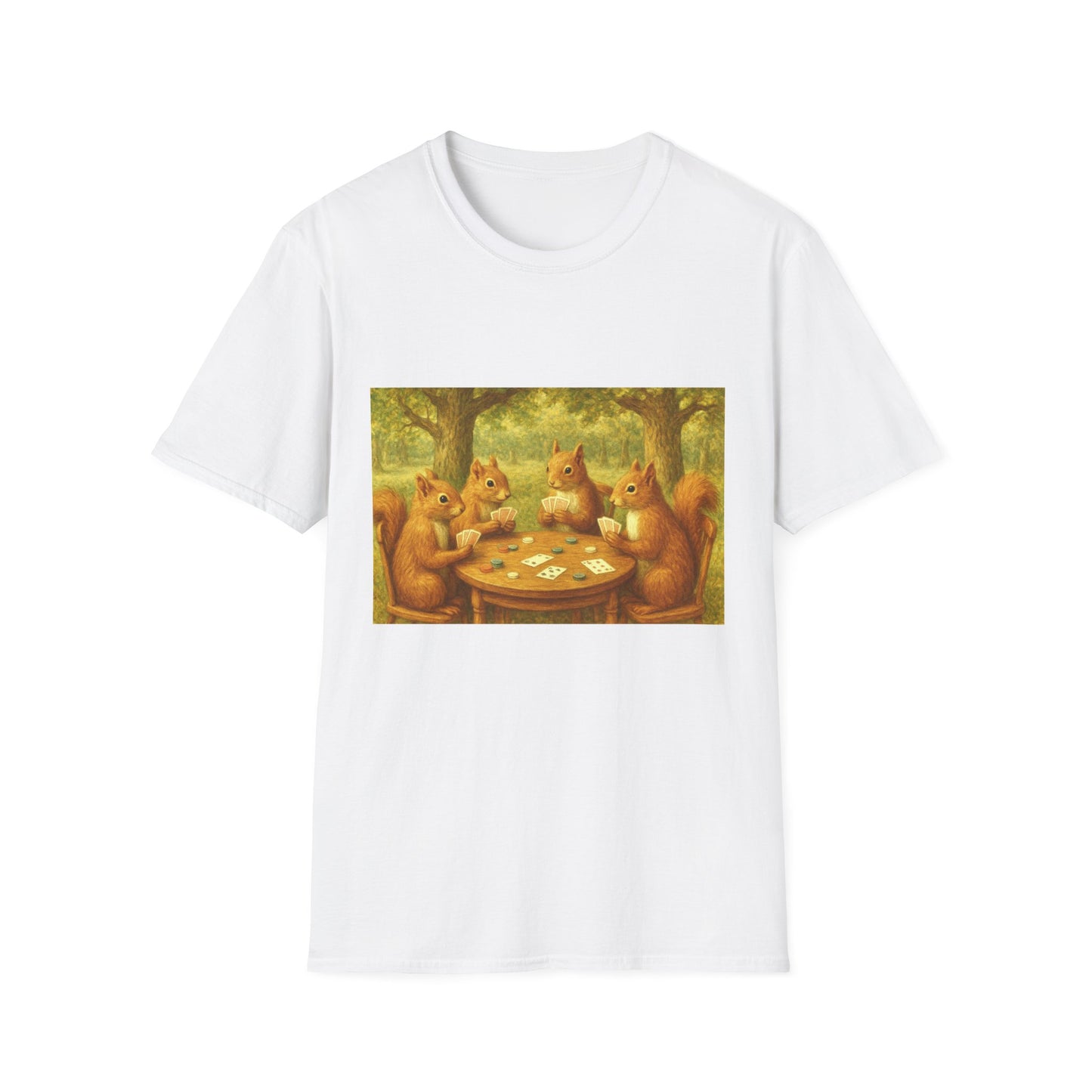 Squirrel Poker T-Shirt