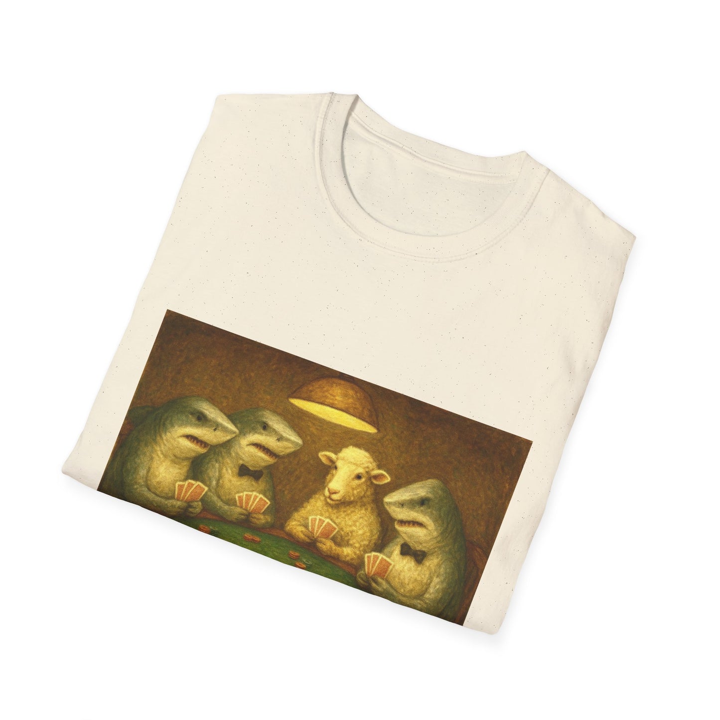 Shark Poker Unisex T-Shirt