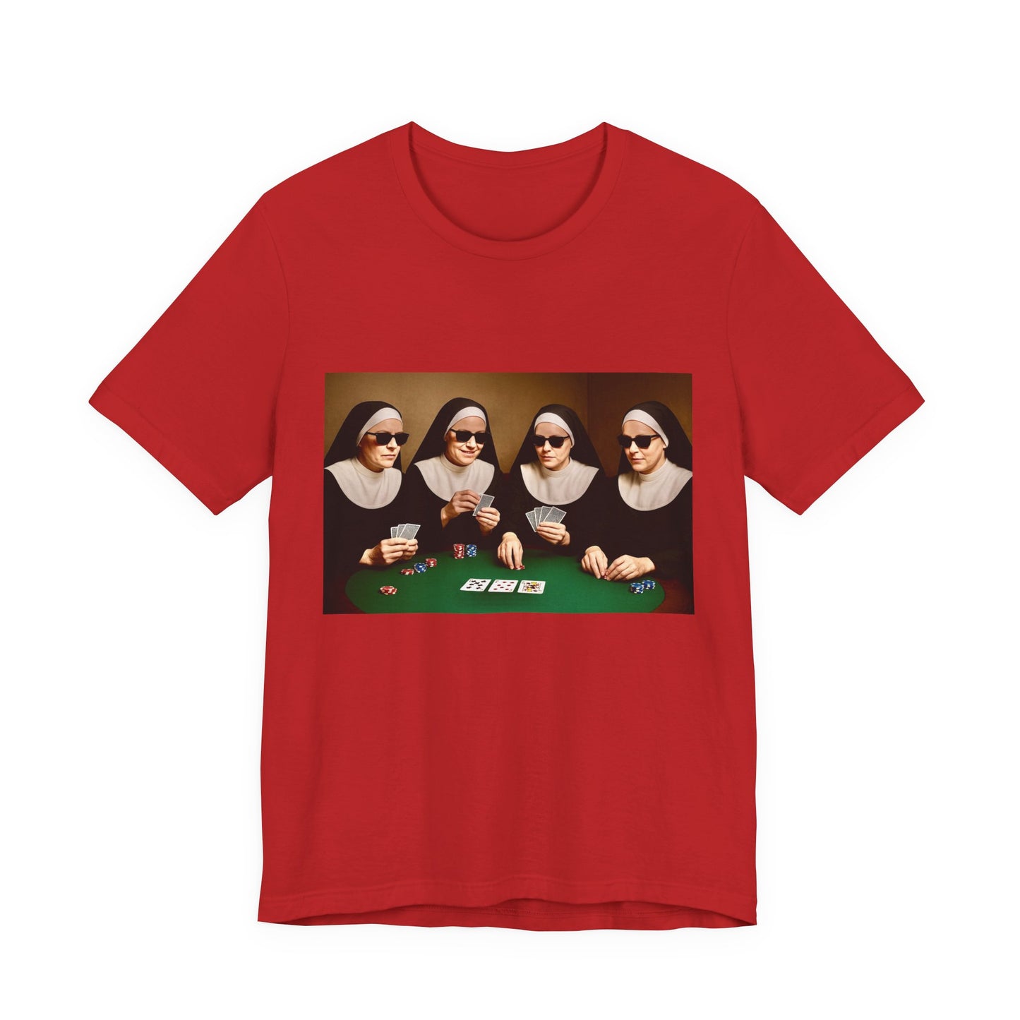 Funny Nuns Poker Tee