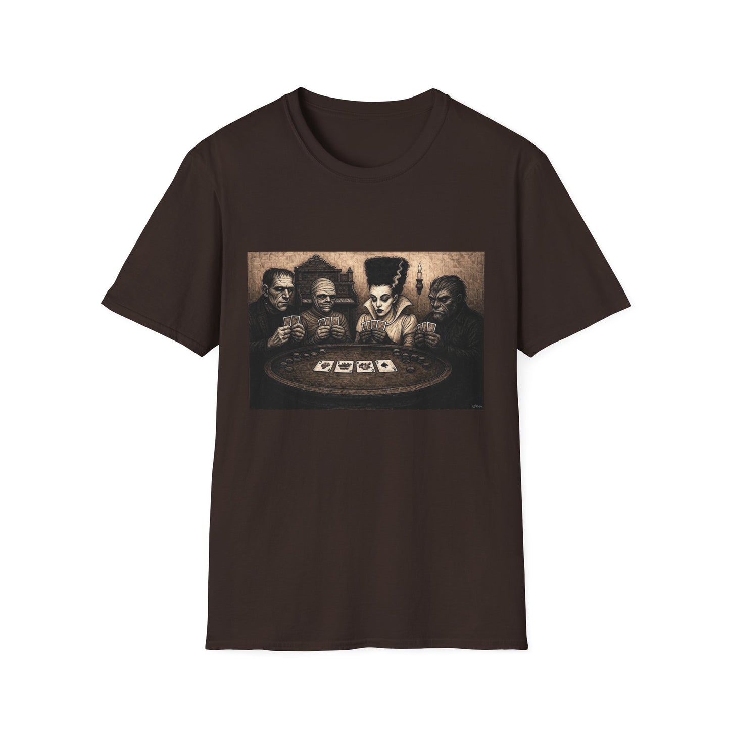 Horror Poker Unisex T-Shirt
