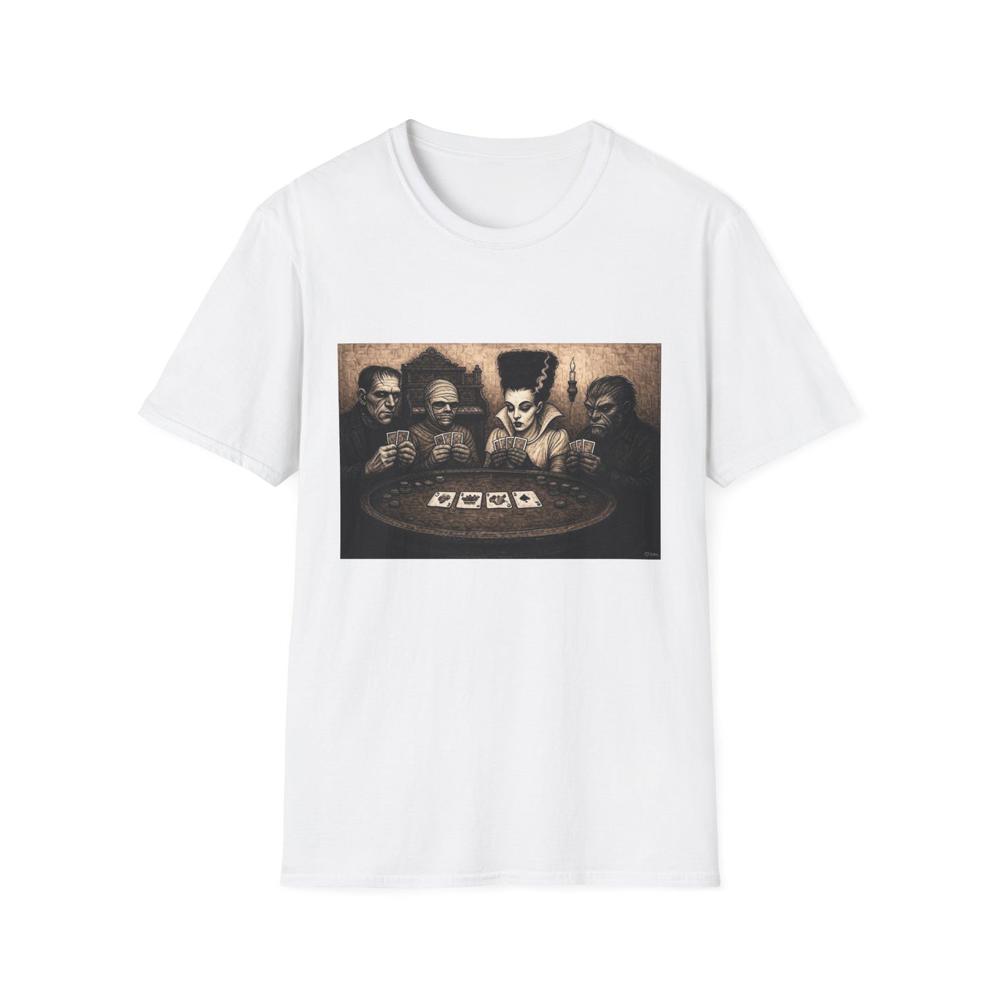 Horror Poker Unisex T-Shirt