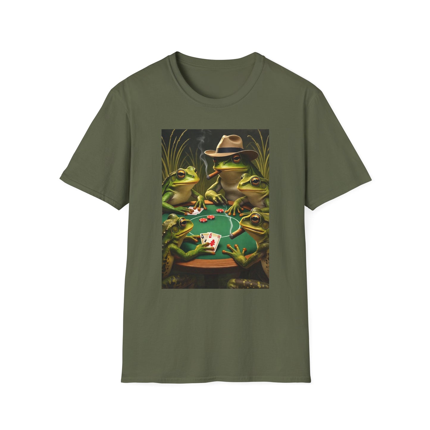 Frog Poker Unisex T-Shirt