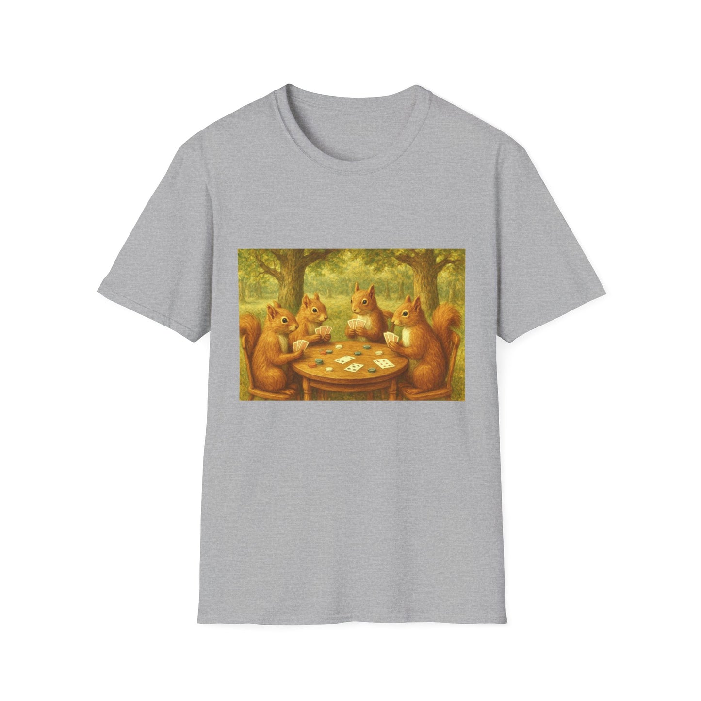 Squirrel Poker T-Shirt