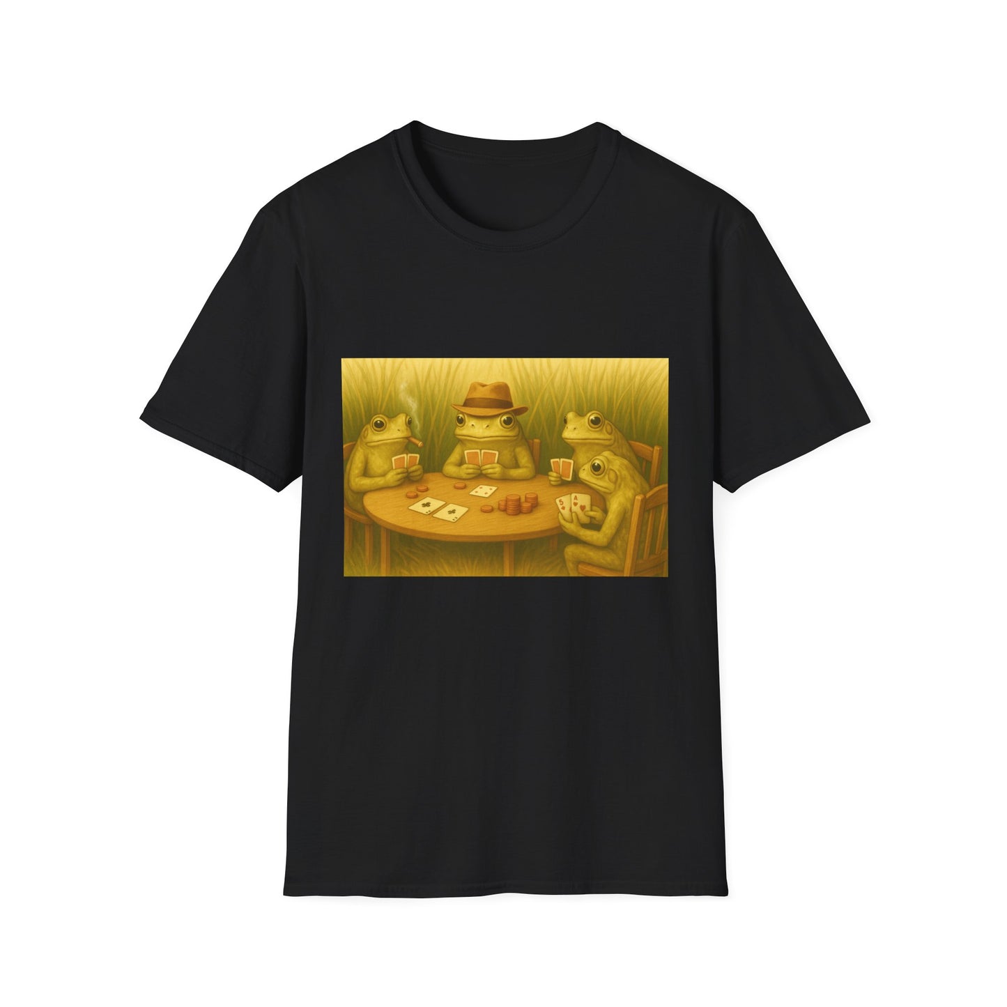Frog Poker Unisex Tee