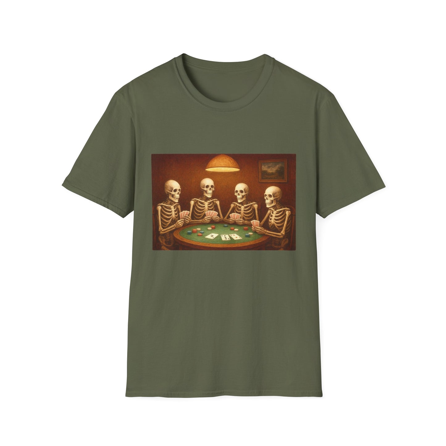 Skeletons Poker T-Shirt