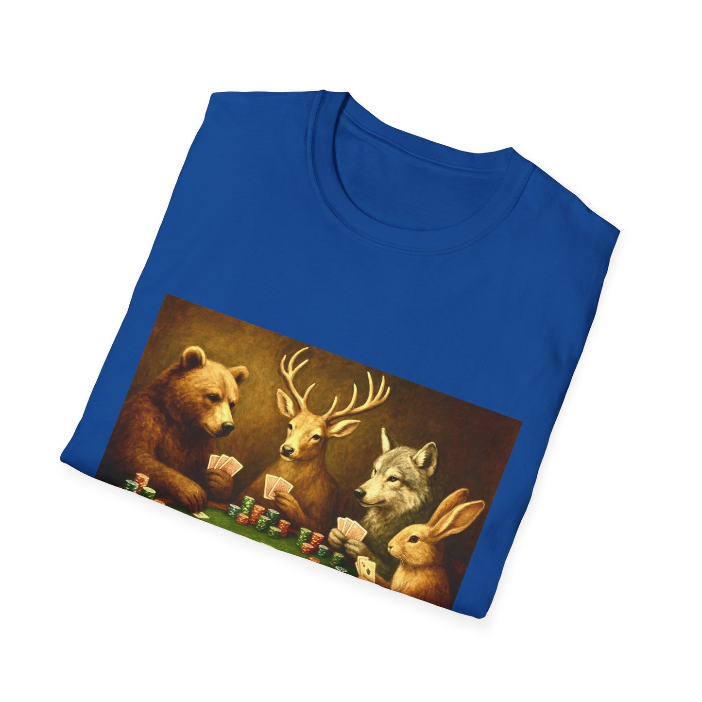 Forest Animals Poker Unisex T-Shirt