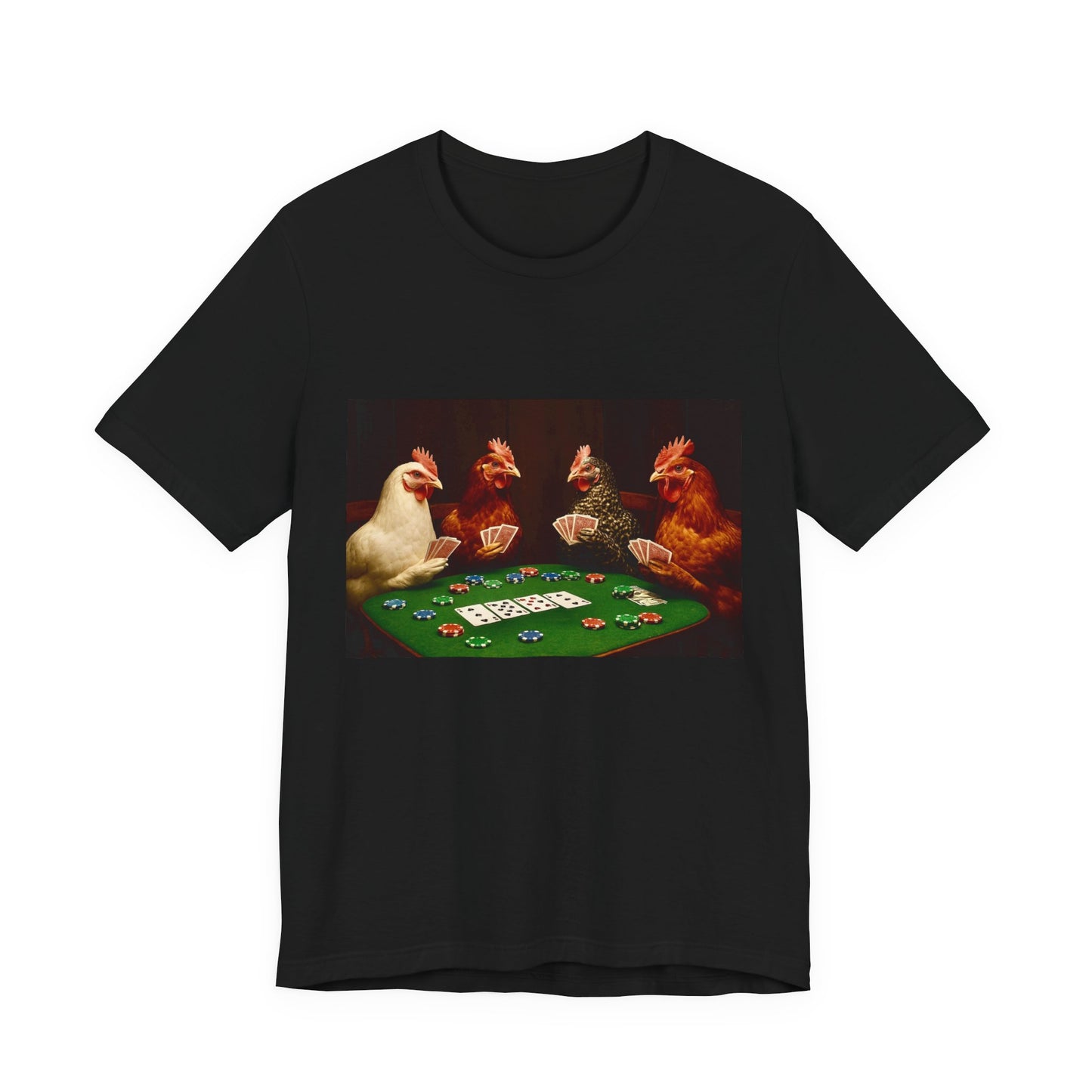 Chicken Poker Tee