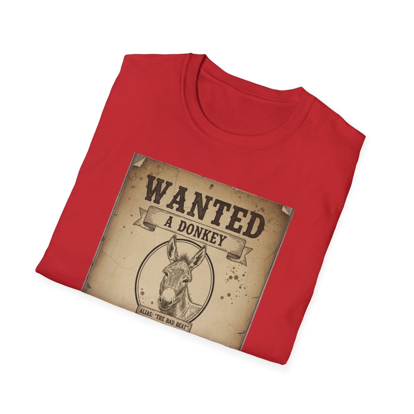 Funny Poker Donkey Unisex T-Shirt