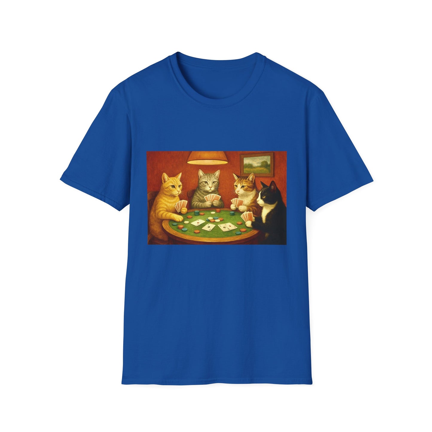 Cats Playing Poker T-Shirt