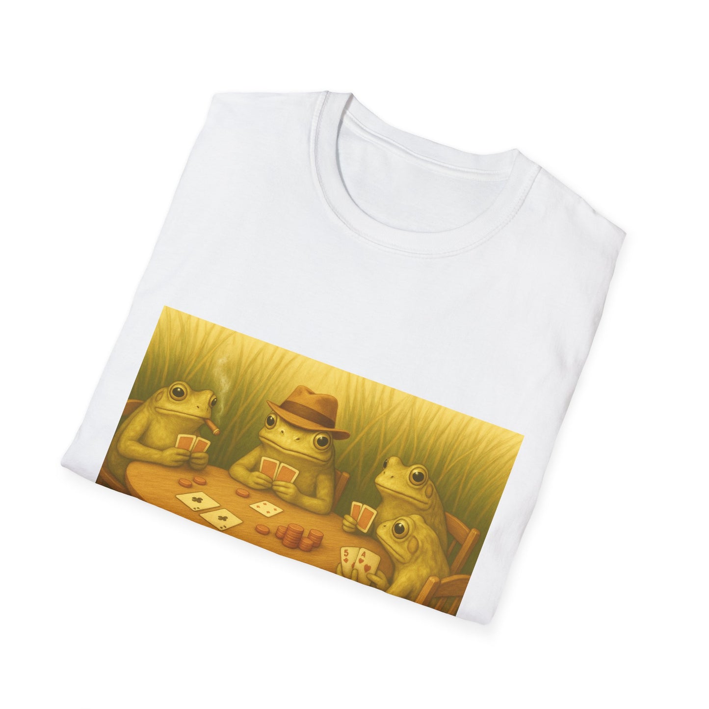 Frog Poker Unisex Tee