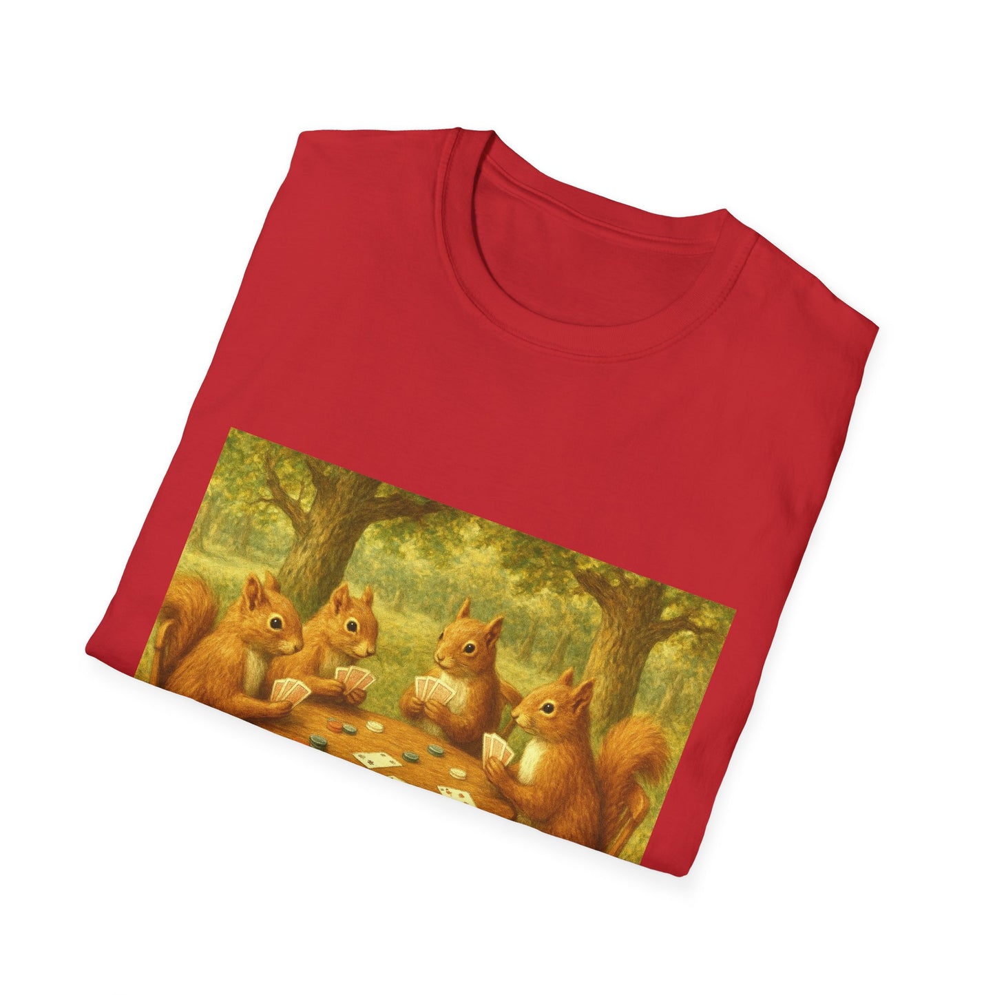 Squirrel Poker T-Shirt