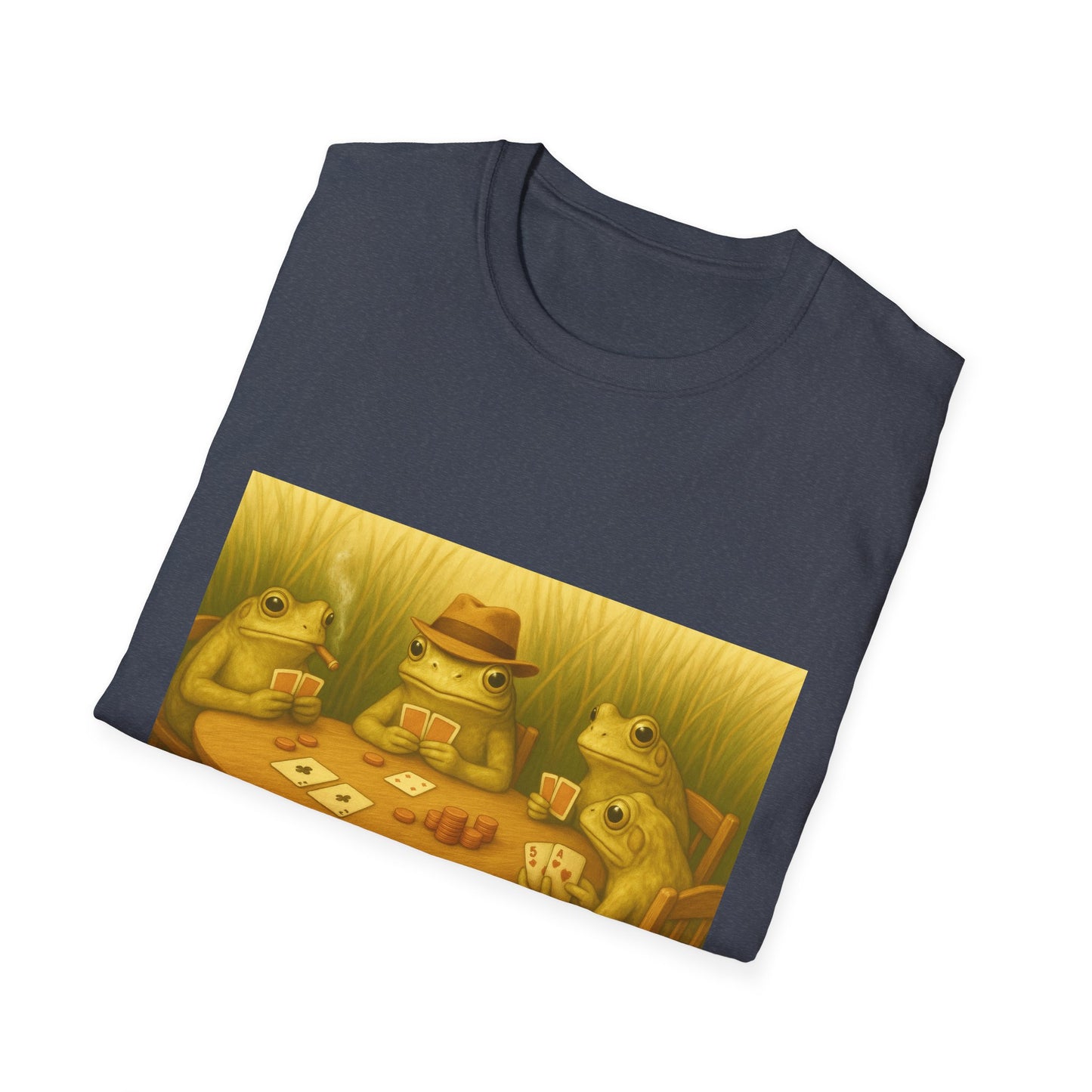 Frog Poker Unisex Tee