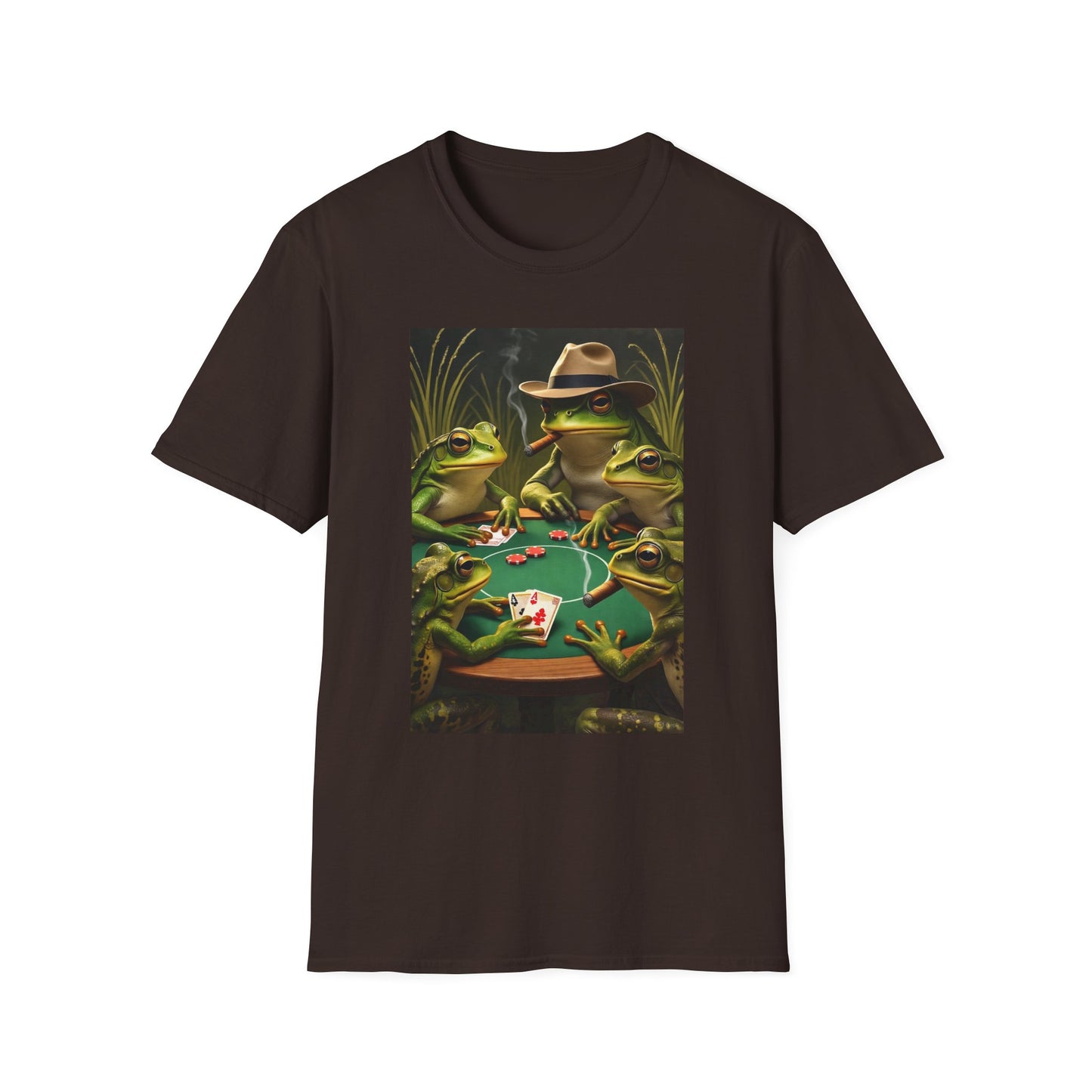 Frog Poker Unisex T-Shirt