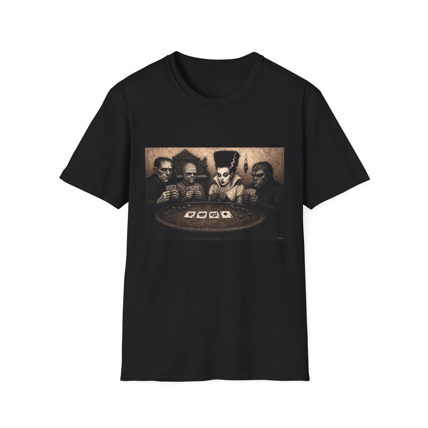 Horror Poker Unisex T-Shirt