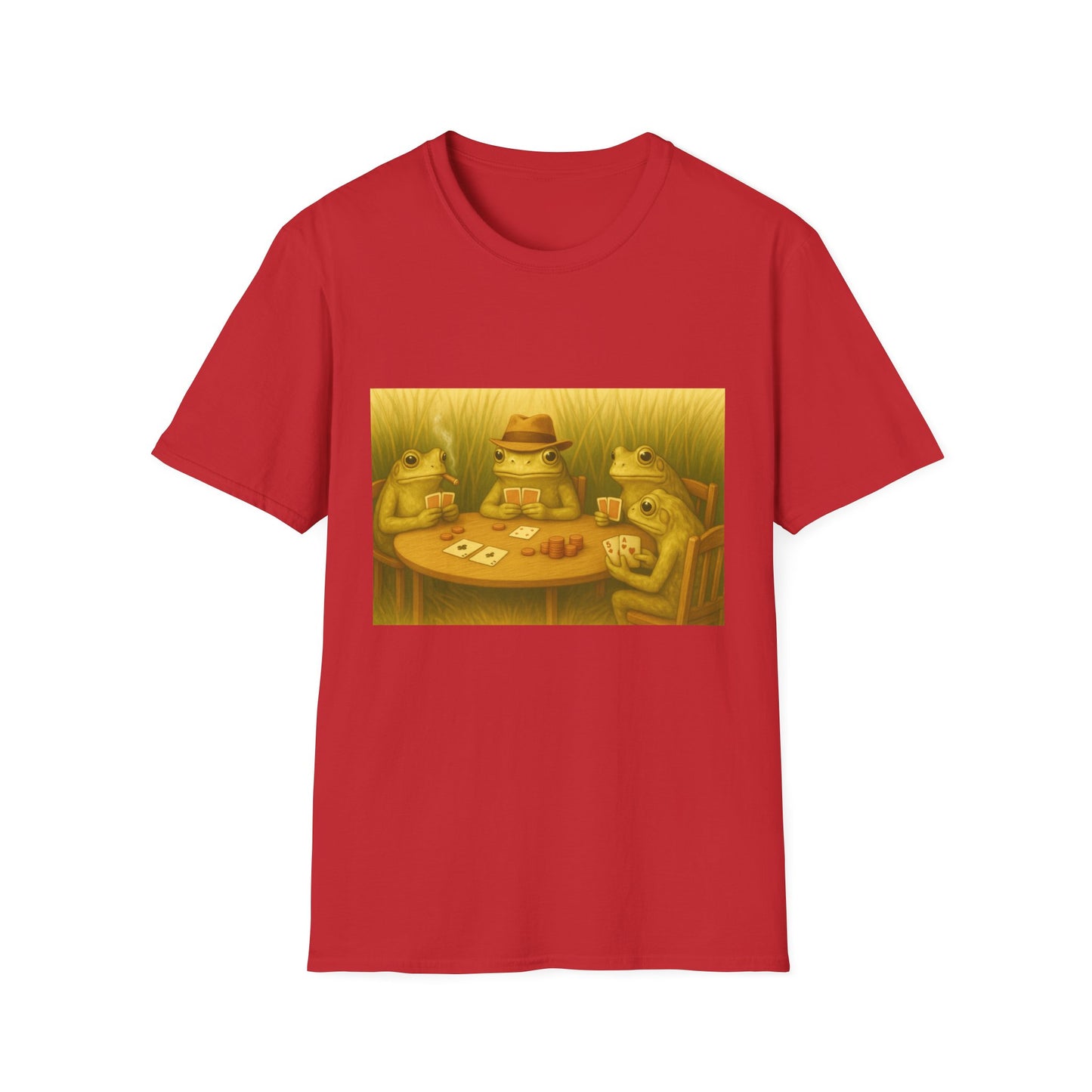 Frog Poker Unisex Tee