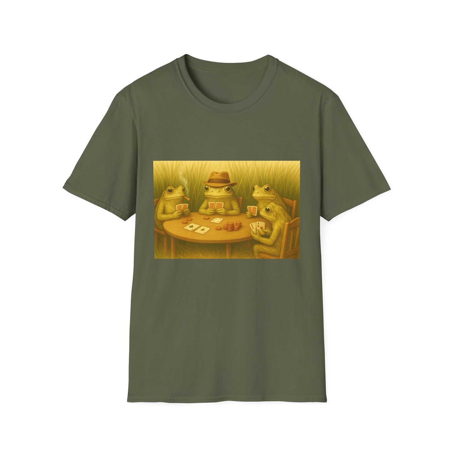 Frog Poker Unisex Tee