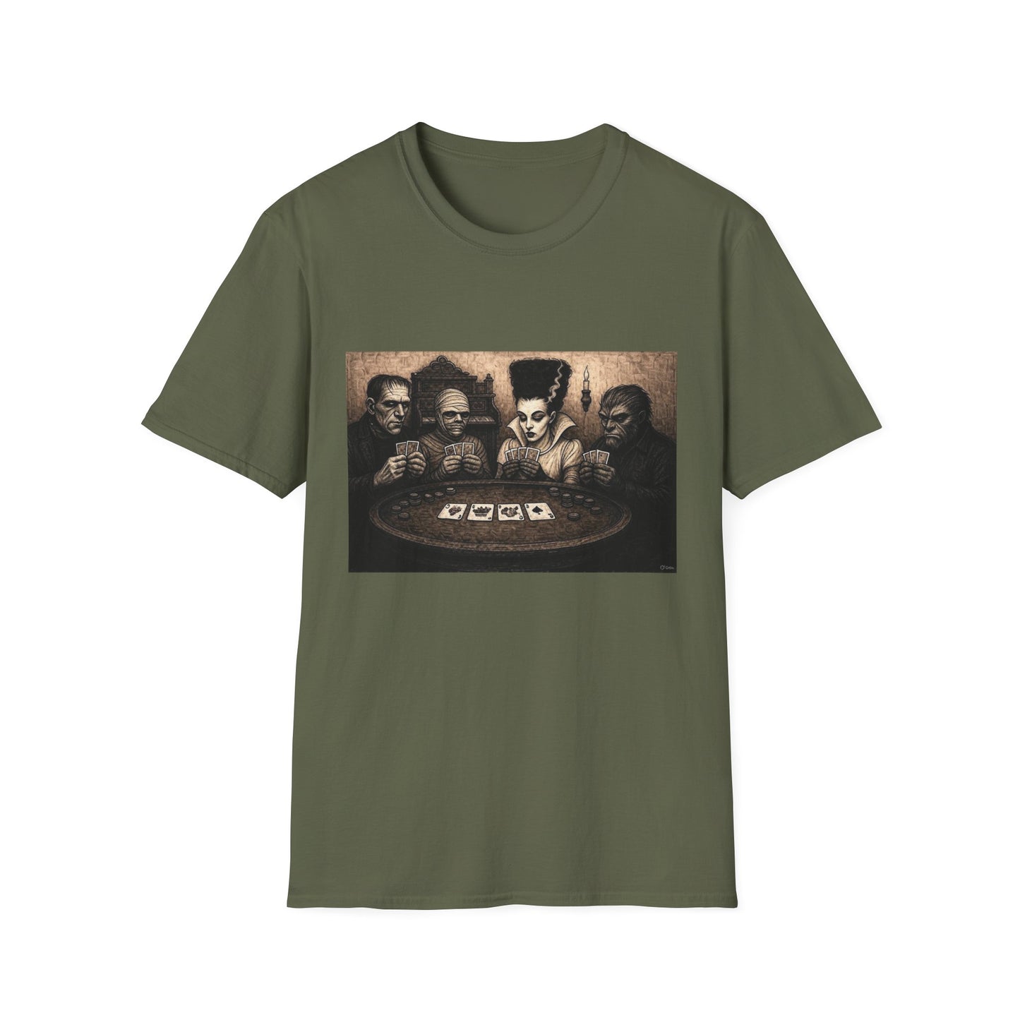 Horror Poker Unisex T-Shirt