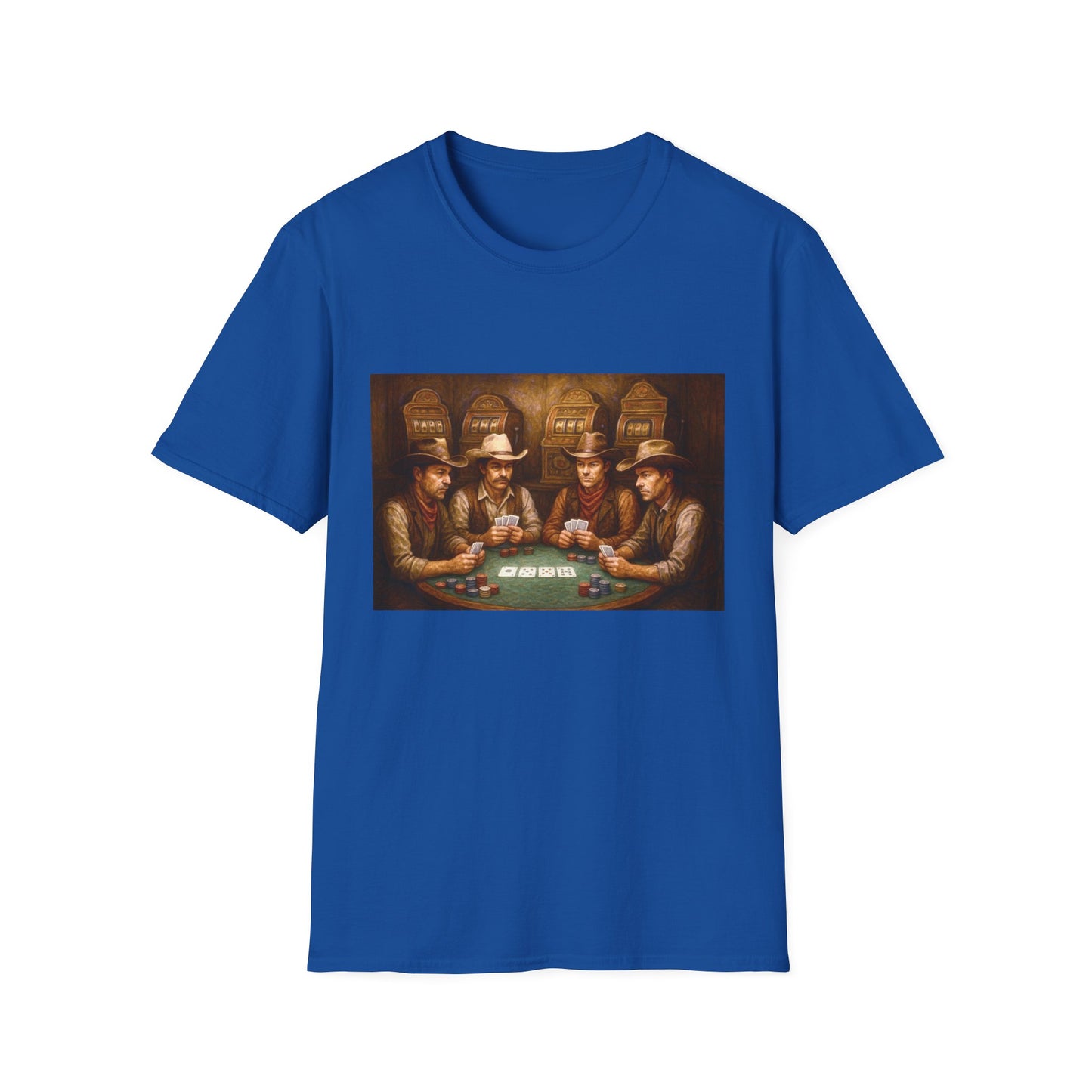 Cowboys Playing Poker T-Shirt