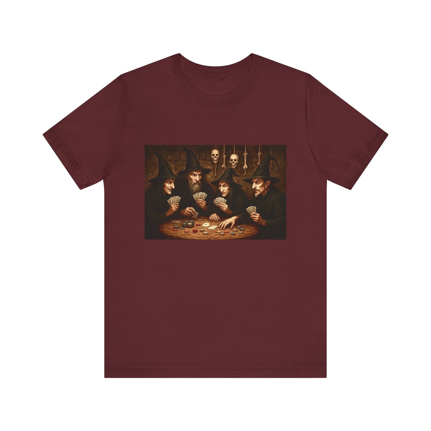 Witches and Warlocks Poker Tee