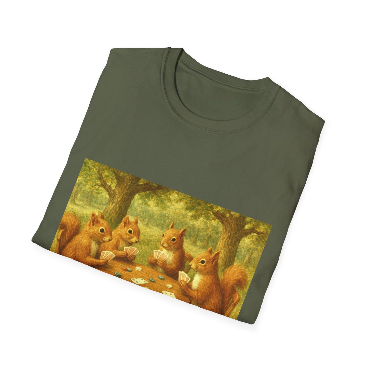 Squirrel Poker T-Shirt
