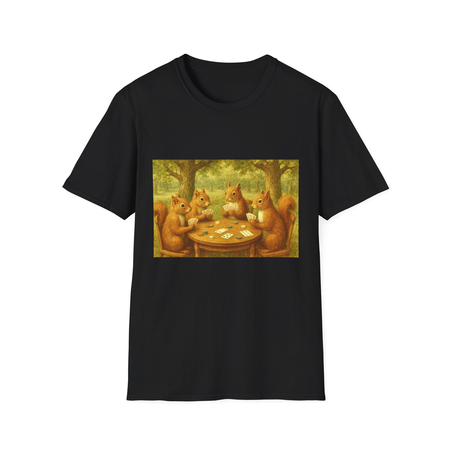 Squirrel Poker T-Shirt
