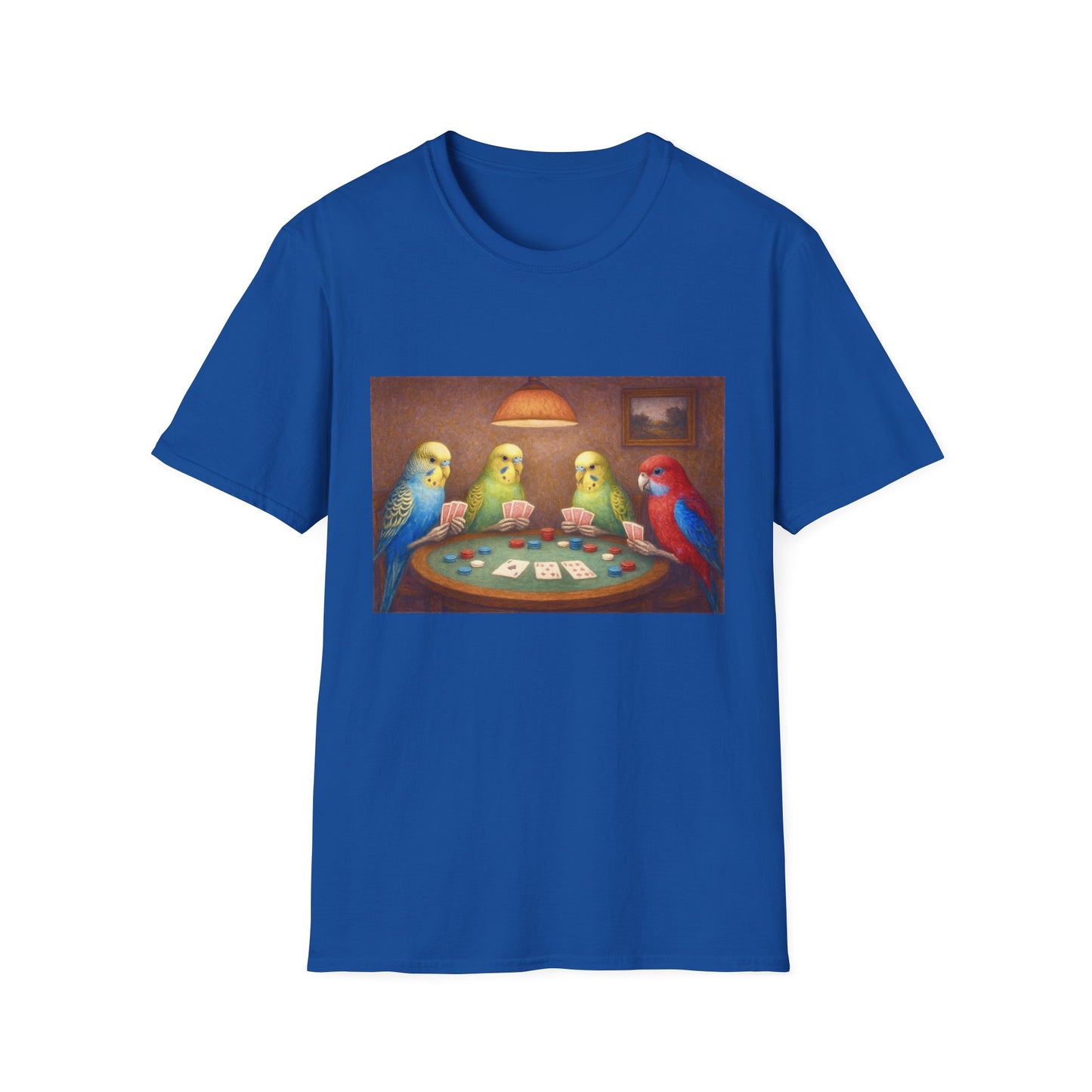 Parakeets Playing Poker T-Shirt