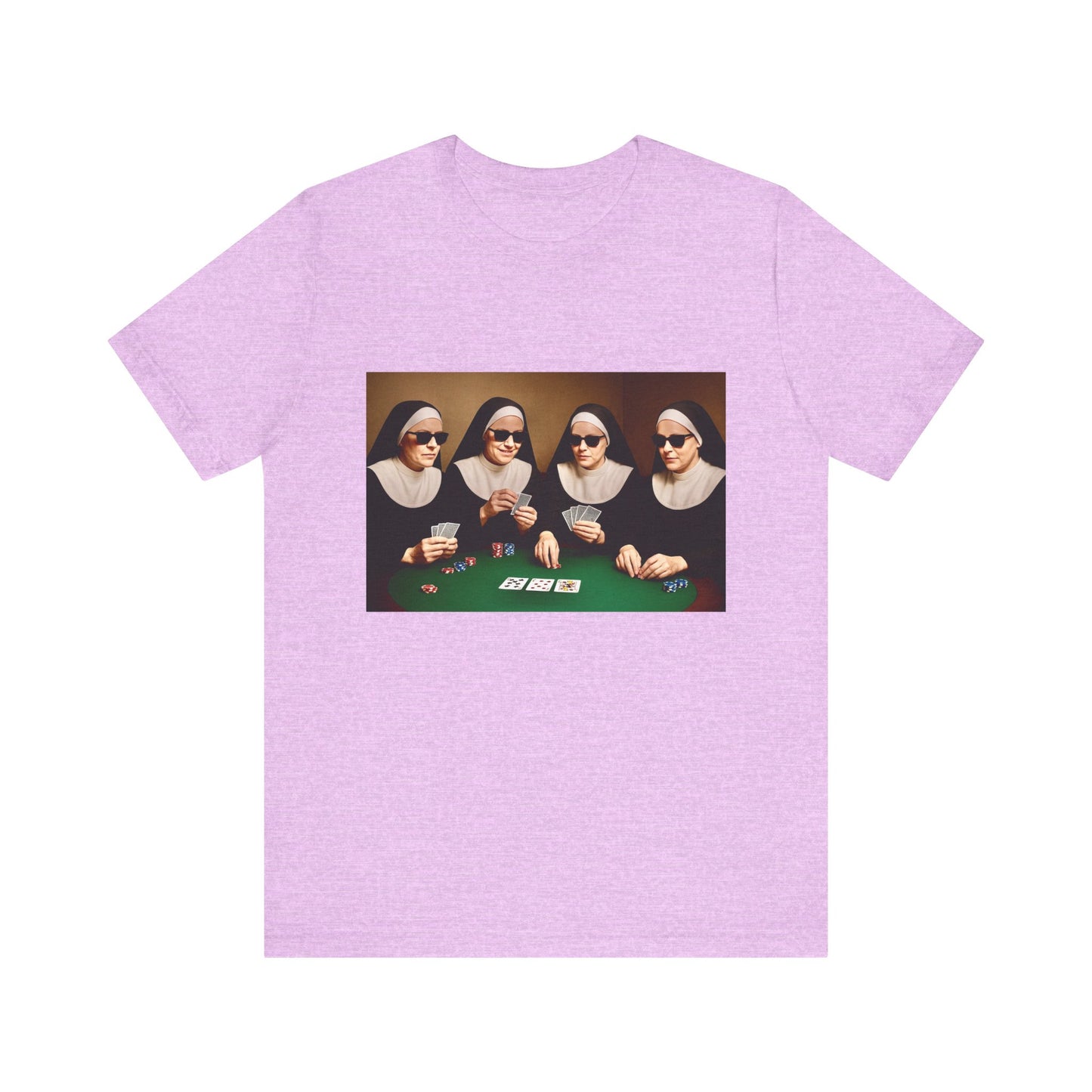 Funny Nuns Poker Tee