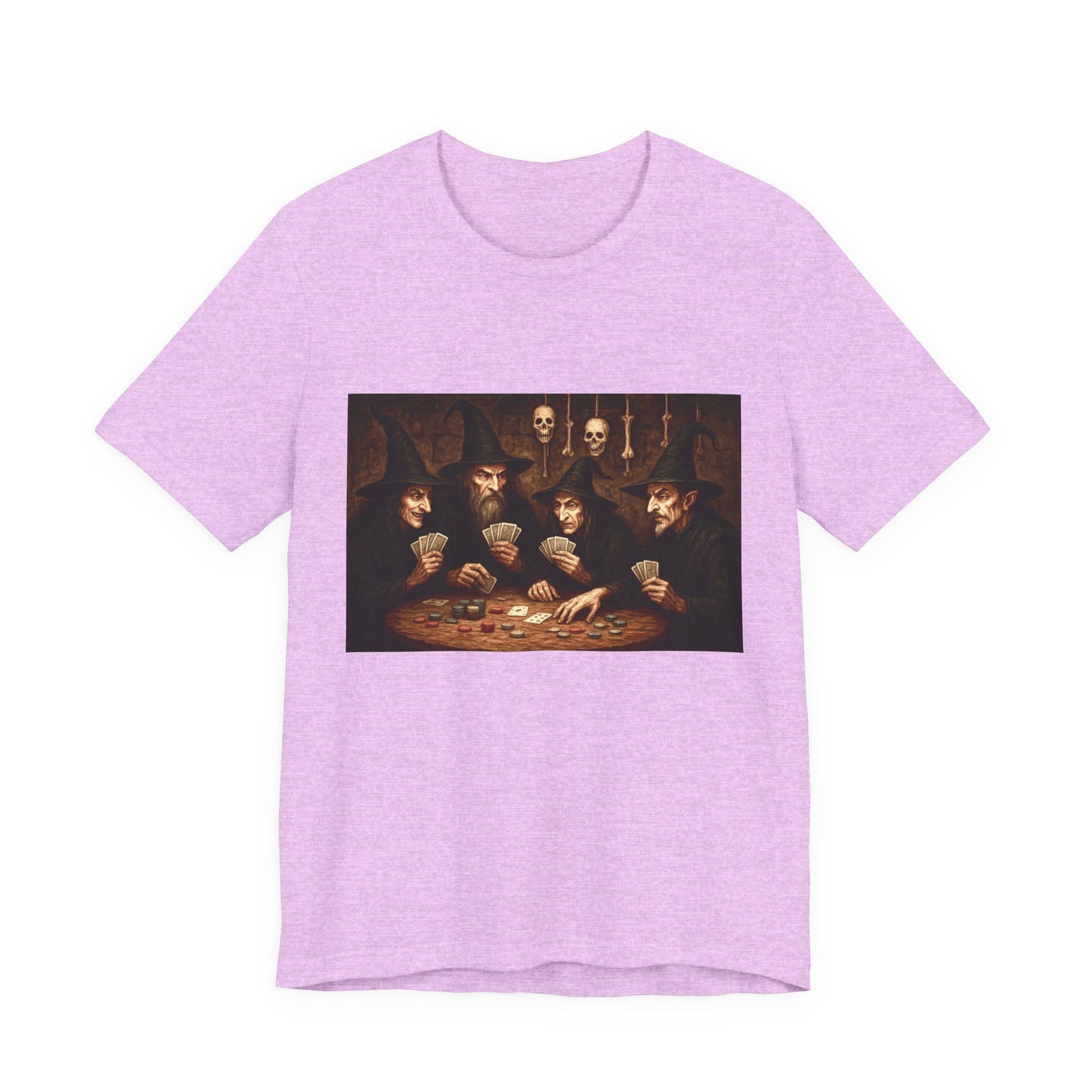Witches and Warlocks Poker Tee