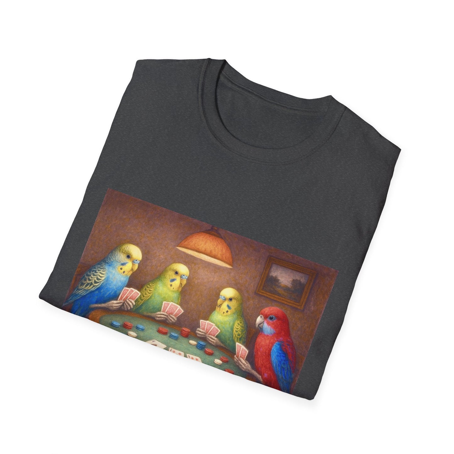 Parakeets Playing Poker T-Shirt