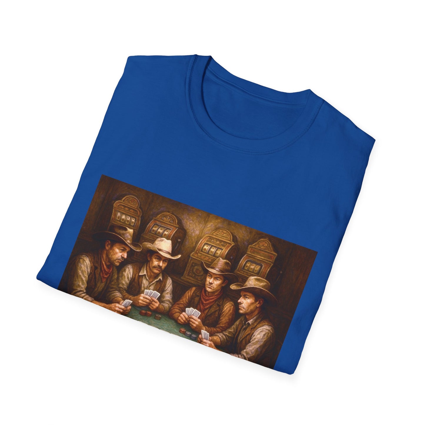 Cowboys Playing Poker T-Shirt