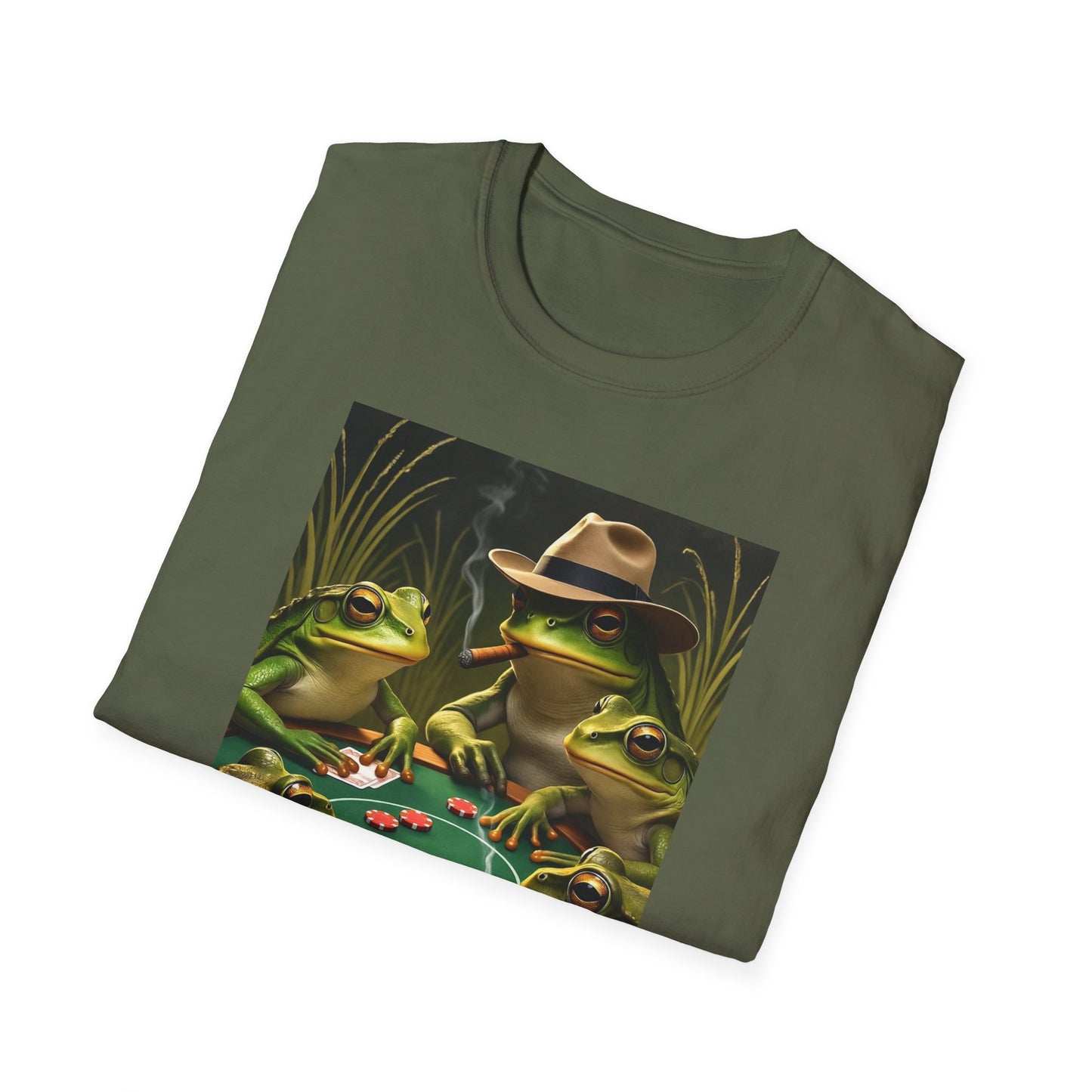 Frog Poker Unisex T-Shirt