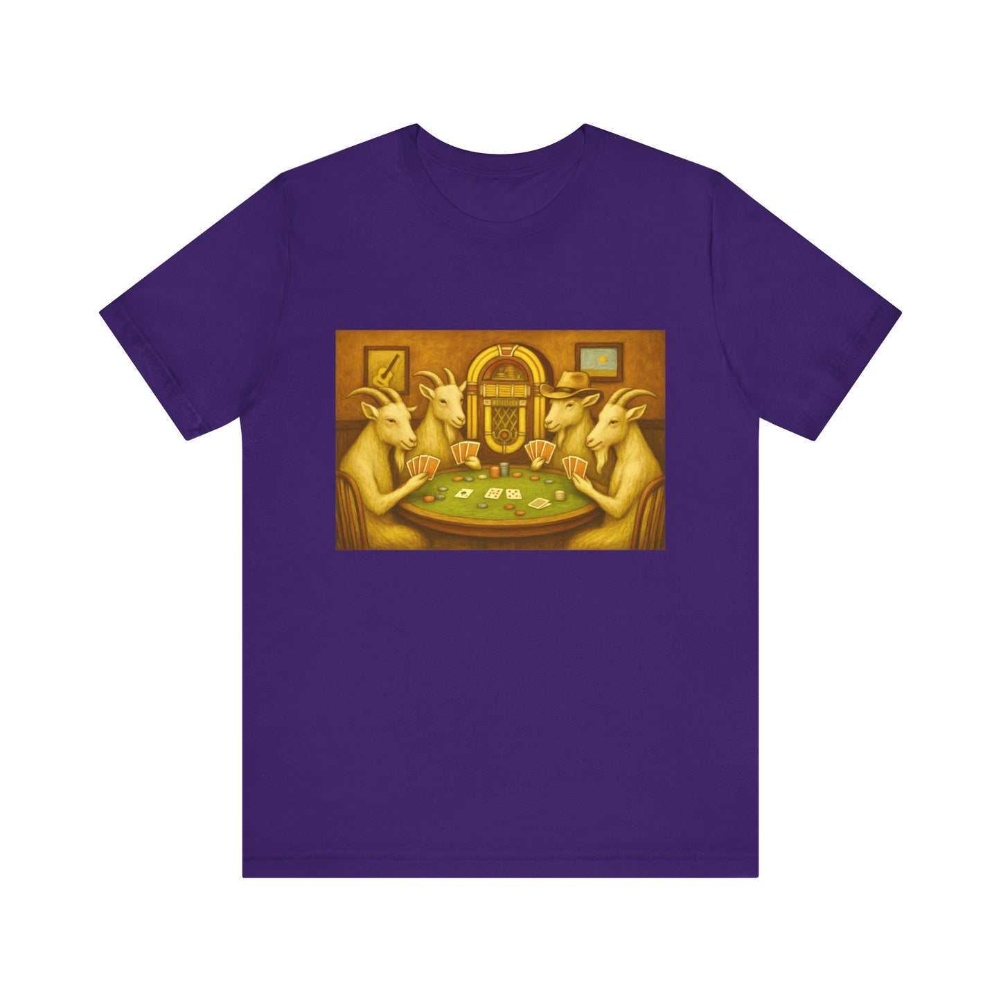 Goats Playing Poker Tee