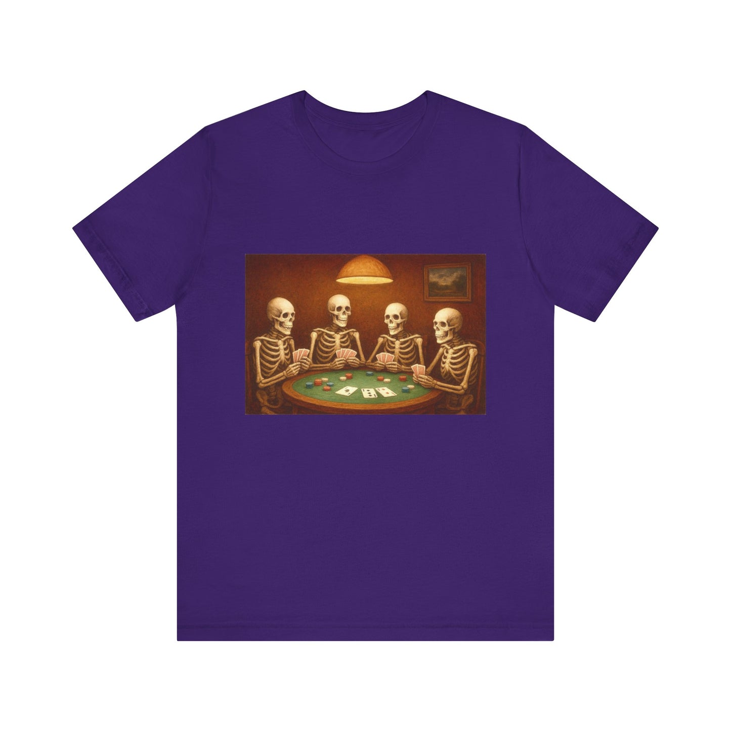 Skeletons Playing Poker Tee