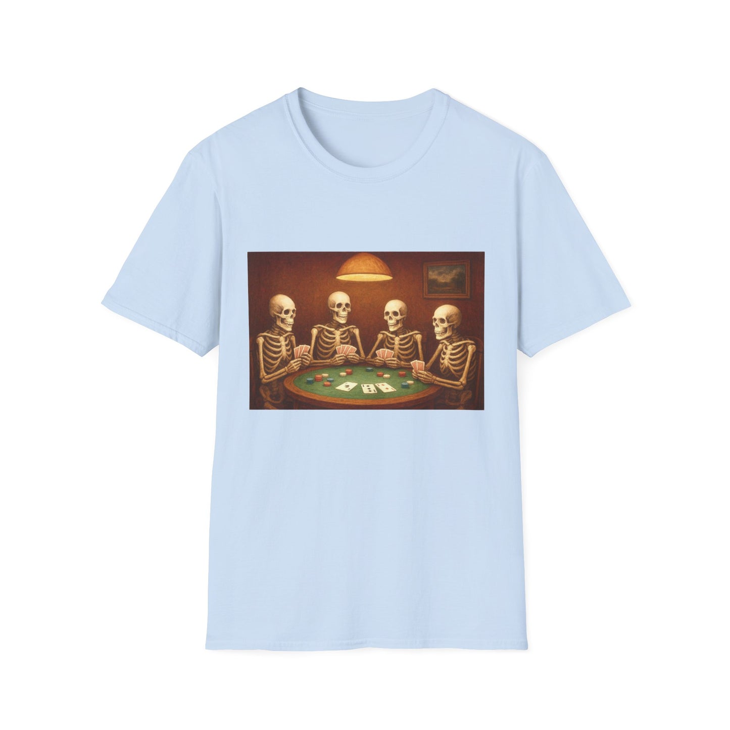 Skeletons Poker T-Shirt