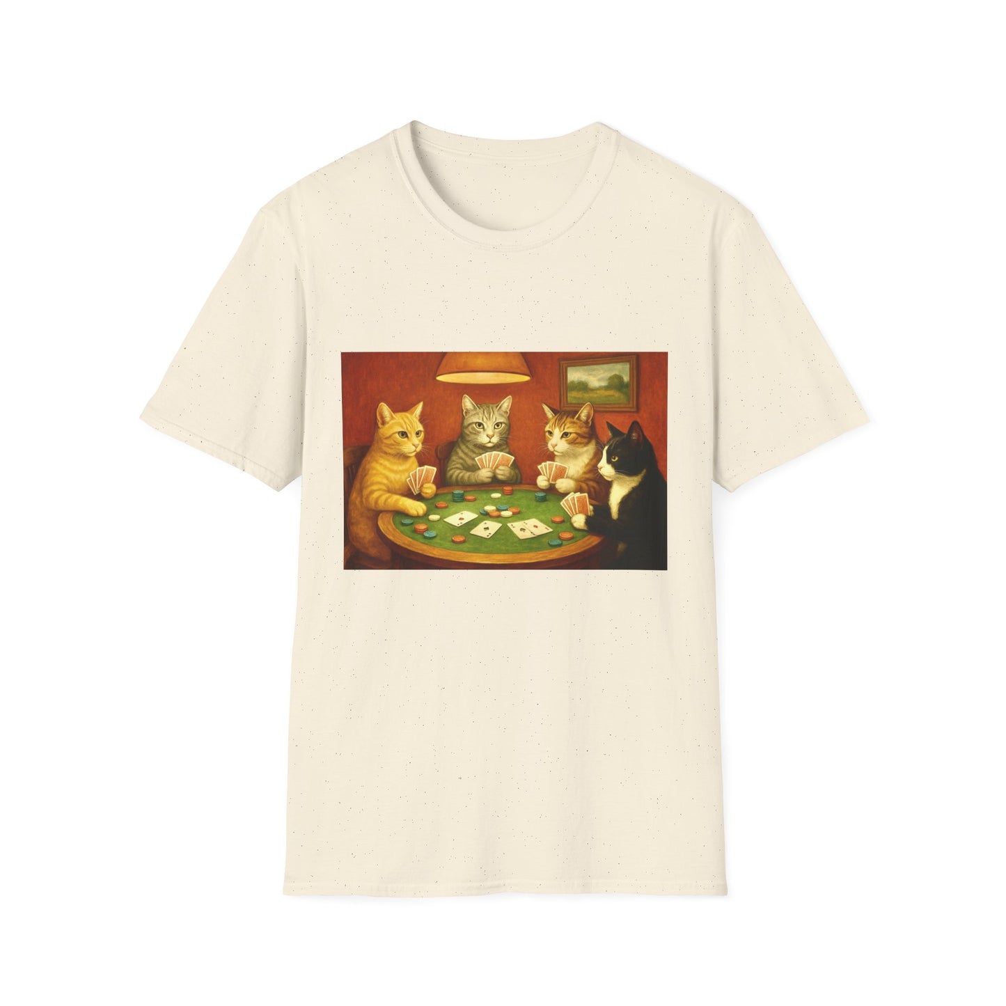 Cats Playing Poker T-Shirt