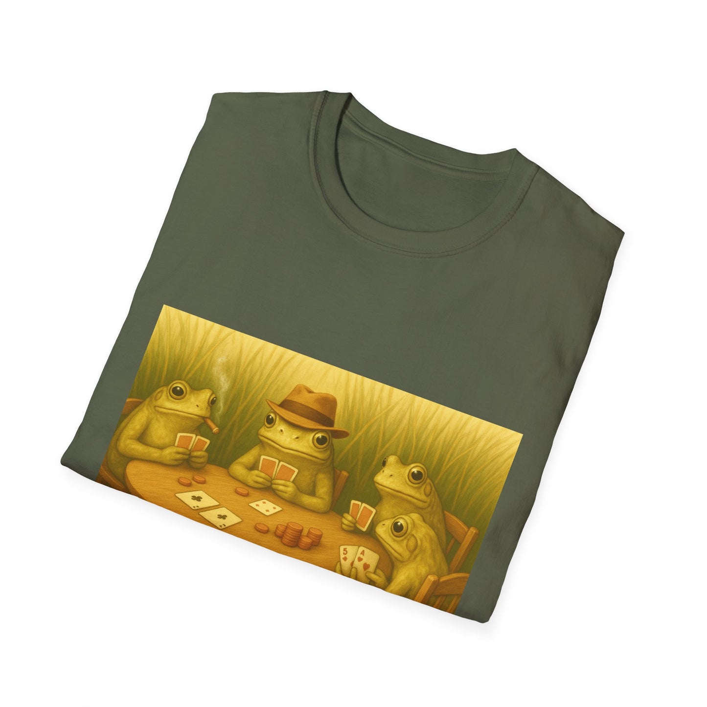 Frog Poker Unisex Tee
