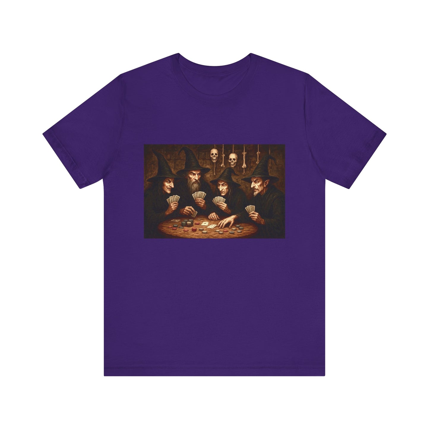 Witches and Warlocks Poker Tee