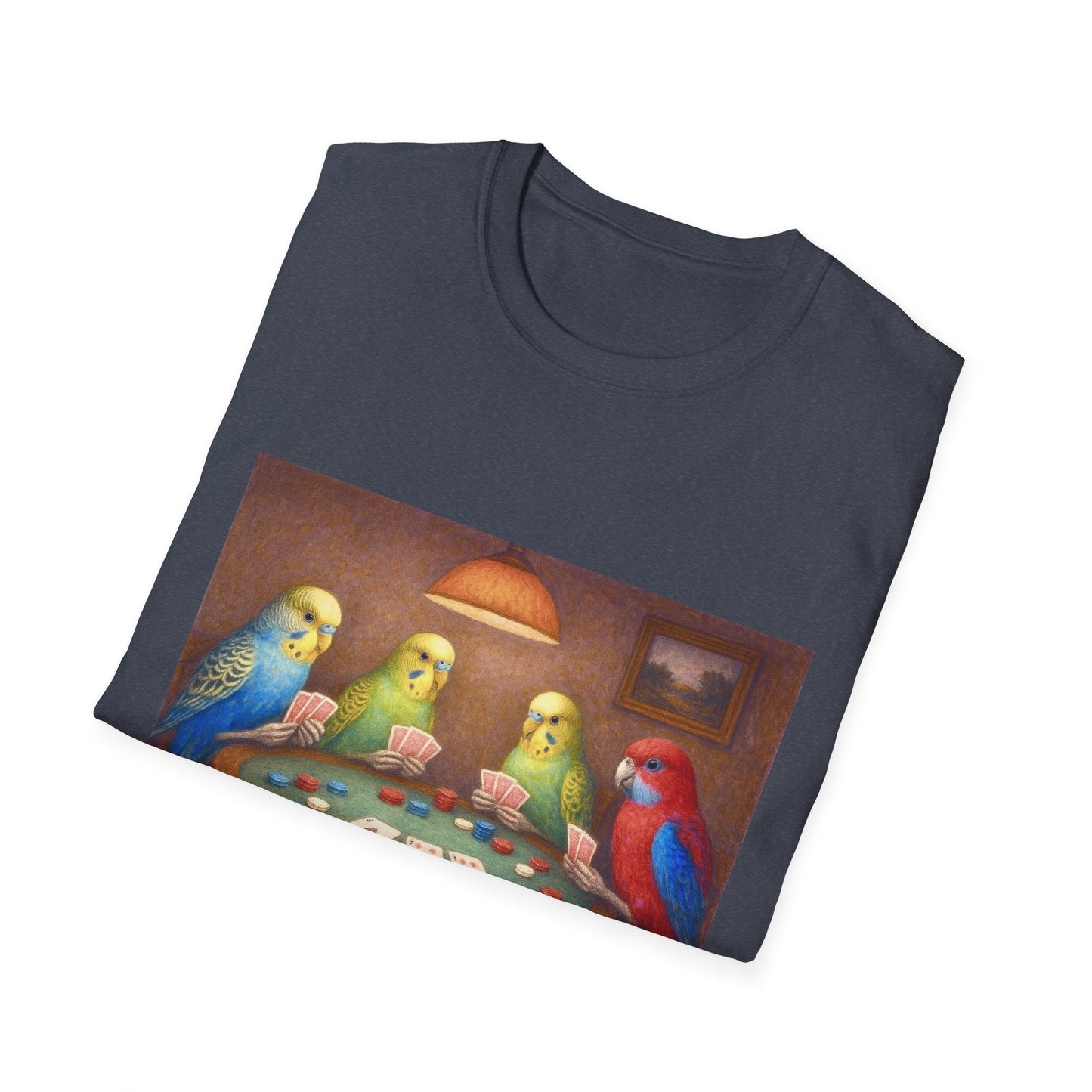Parakeets Playing Poker T-Shirt