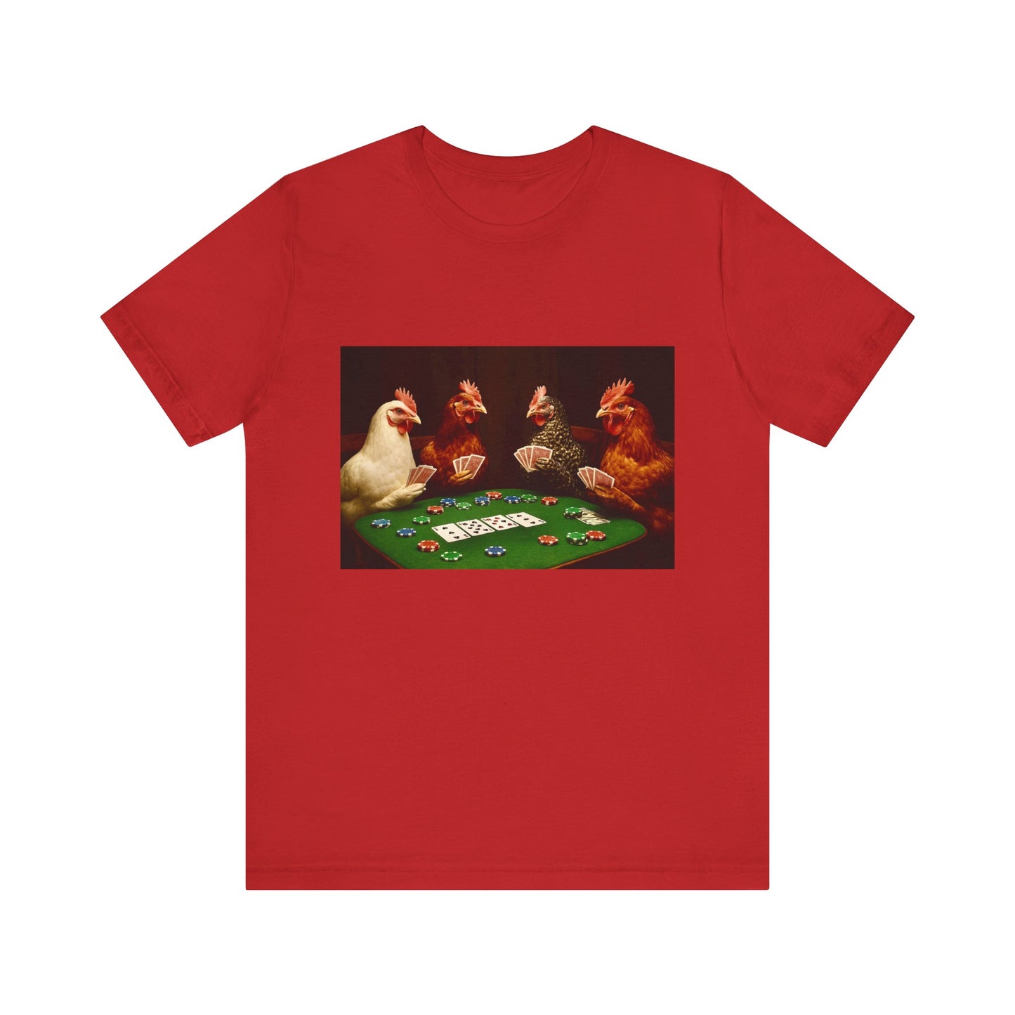 Chicken Poker Tee