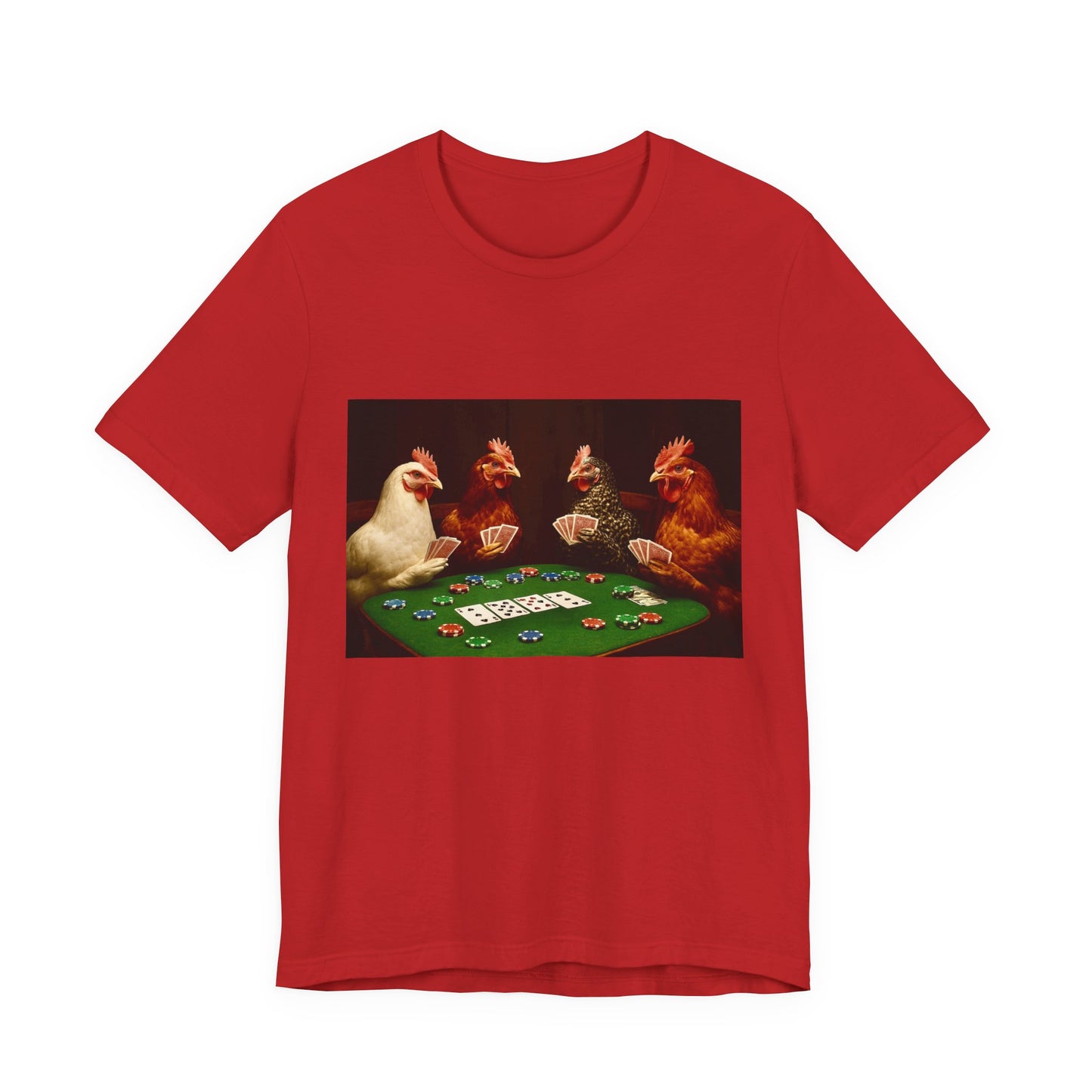 Chicken Poker Tee